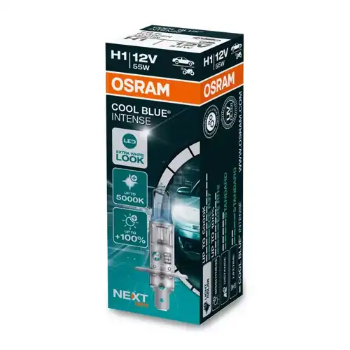 OSRAM autožárovka H1 COOL BLUE INETNSE.NG 64150CBN 55W 12V P14.5s