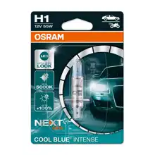 OSRAM autožárovka H1 COOL BLUE INTENSE.NG 64150CBN 55W 12V P14.5s blistr