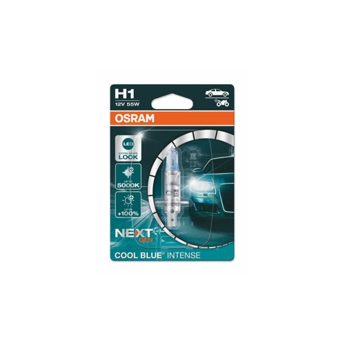 OSRAM autožárovka H1 COOL BLUE INTENSE.NG 64150CBN 55W 12V P14.5s blistr