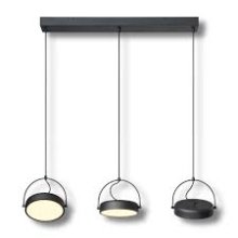 OSRAM DECOR PUCK 3XPENDANT LN 36W 930 BK OSRAM