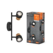 OSRAM DECOR SPOT CORK 2X3.4W 927 GU10 BK OSRAM