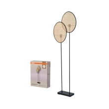 OSRAM dekorativní lampa stojací RATTAN DANDELION 2XE27