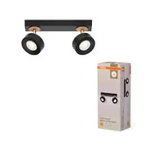 OSRAM dekorativní Reflektor SPOT PLUTO 298MM 9.6W 830 Černá