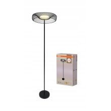 OSRAM dekorativní stojací lampa MESH 18.5W 830 Černá