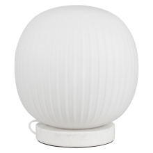 OSRAM dekorativní stolní lampa GLASS LANTERN MARBLE E27