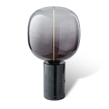 OSRAM dekorativní stolní lampa MARBLE BASE DIM E27 Černá