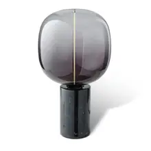 OSRAM dekorativní stolní lampa MARBLE BASE DIM E27 Černá