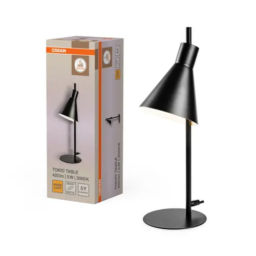 OSRAM dekorativní stolní lampa TOKIO 830 Černá