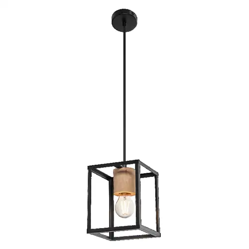 OSRAM dekorativní závěsné svítidlo NAIROBI Černá WD E27