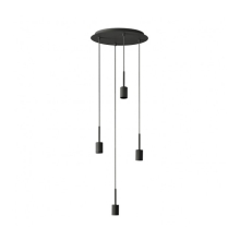 OSRAM dekorativní závěsné svítidlo NEEDLE PL 4XE27 Šedá