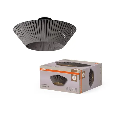 OSRAM dekorativní závěsné svítidlo STRIPES 305 1XE27 Šedá