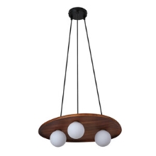 OSRAM dekorativní závěsné svítidlo WOOD NEST 3XG9