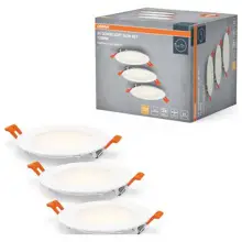 OSRAM Downlight slim set SET 3X8W SLIM 120MM 3000K 230V Bílá