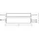OSRAM driver.LED OPTOTRONIC OT 100/220-240/24 DIM P