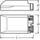 OSRAM driver.LED OPTOTRONIC OTe 10/220-240/700 PC