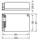OSRAM driver.LED OT FIT 75/220-240/1A6 CS