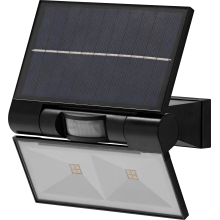 OSRAM ENDURA Flood Solar Double Sensor SOLAR DOUBLE Šedá