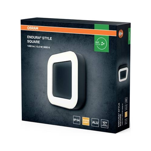 OSRAM ENDURA STYLE SQUARE 13.5W DG       OSRAM