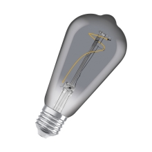 OSRAM filam.bulb 1906 Edison 3.4W/10W E27 1800K 100lm NonDim 15Y ;kouřová