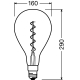 OSRAM filam.bulb Vintage.1906 A160 5W/12W E27 800K 110lm NonDim 15Y ;kour.