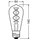 OSRAM filam.bulb Vintage.1906 ST64 5W/15W E27 1800K 140lm NonDim 15Y ;kour.
