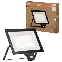 OSRAM Floodlight se senzorem ESSENTIAL 150W 840 Černá