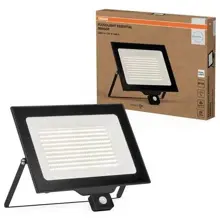 OSRAM Floodlight se senzorem ESSENTIAL 200W 840 Černá