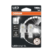 OSRAM LED autožárovka W16W 921DWP-02B 2.1W 12V W2.1x9.5d blistr-2ks