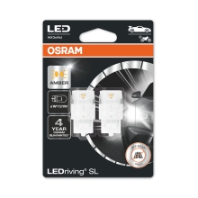 OSRAM LED autožárovka WY21W 7504DYP-02B 1.3W 12V W3x16d blistr-2ks