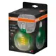 OSRAM LED globe filament 1906 G124 4.5W/20W E27 1600K 200lm Dim 15Y ;zelená
