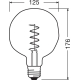 OSRAM LED globe filament 1906 G124 4.5W/20W E27 1600K 200lm Dim 15Y ;zelená