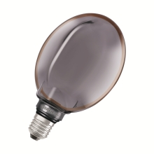 OSRAM LED globe filament 1906 G130 4W/12W E27 1800K 110lm Dim 25Y ; kouř.