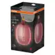 OSRAM LED globe filament 1906 G170G 4.5W/15W E27 1600K 150lm Dim 15Y ;růžová