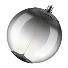 OSRAM LED globe filament 1906 G35 12W/35W E27 1800K 400lm Dim 15Y čirá kouřová