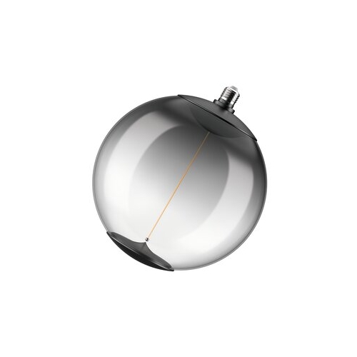 OSRAM LED globe filament 1906 G35 12W/35W E27 1800K 400lm Dim 15Y čirá kouřová