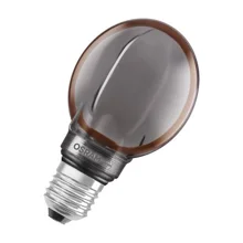OSRAM LED globe filament 1906 G80 4W/12W E27 1800K 110lm Dim 25Y ; kouř.