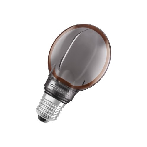 OSRAM LED globe filament 1906 G80 4W/12W E27 1800K 110lm Dim 25Y ; kouř.