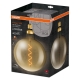 OSRAM LED globe filament 1906.spiral G200 4.8W/33W E27 2200K 400lm Dim;zlatá