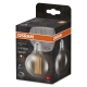 OSRAM LED globe filament 1906.spiral G80 11W/42W E27 1800K 500lm Dim 15Y ;kouřov