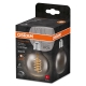 OSRAM LED globe filament 1906.spiral G80 7.8W/30W E27 1800K 360lm Dim;kouřová