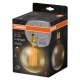 OSRAM LED globe filament 1906.straight G125 5.8W/40W E27 2200K 470lm Dim;zlatá