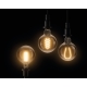 OSRAM LED globe filament 1906.straight G95 11W/42W E27 1800K 500lm Dim 15Y ;kouř