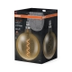 OSRAM LED globe filament Vintage .1906 G200 5W/28W E27 2000K 300lm NonDim 15Y