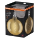 OSRAM LED globe filament Vintage .1906 G200 5W/28W E27 2000K 300lm NonDim 15Y