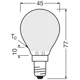 OSRAM LED kapka COMF P45 2.2W/25W E14 2700K 300lm Dim 15Y opál