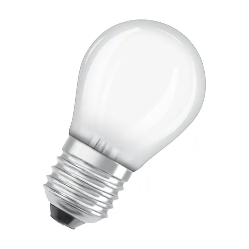 OSRAM LED kapka COMF P45 3.4W/40W E27 2700K 470lm Dim 15Y opál
