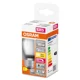 OSRAM LED kapka COMF P45 3.4W/40W E27 2700K 470lm Dim 15Y opál