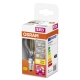 OSRAM LED kapka filament P45 4W/40W E14 2200-2700K 470lm Dim 15Y