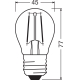 OSRAM LED kapka filament PARATHOM P45 2W/15W E27 2700K 136lm NonDim 15Y˙