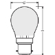 OSRAM LED kapka filament PARATHOM P45 4.8W/40W B22d 2700K 470lm Dim 15Y opál˙